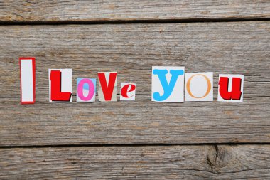 Kelimeler seni seviyorum