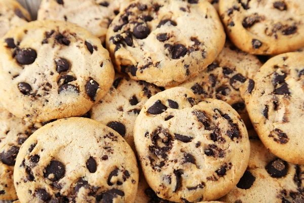 Galletas con chips de chocolate —  Fotos de Stock