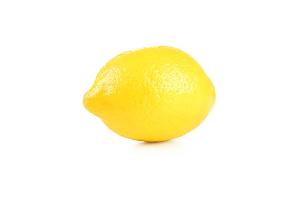 Citron isolerad på vitt — Stockfoto