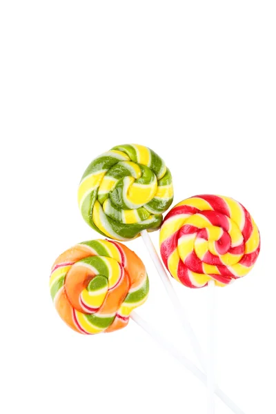 Lollipop изолированы на белом — стоковое фото
