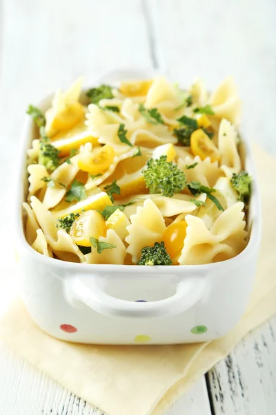 Deliciosa pasta con brócoli — Foto de Stock