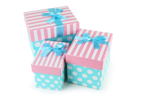 Beautiful gift boxes — Stock Photo, Image