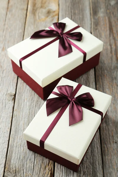 Beautiful gift boxes — Stock Photo, Image