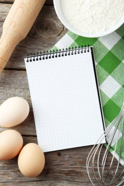 Açık boş tarif kitabı