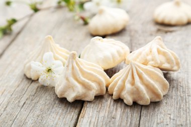 French meringue cookies clipart