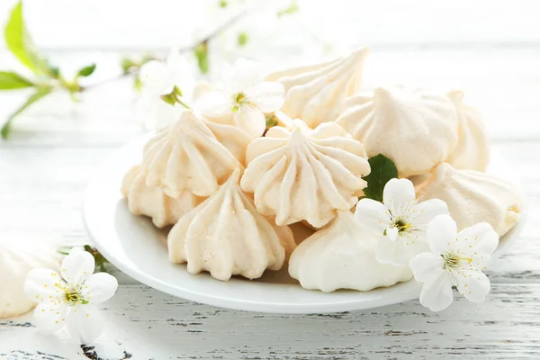 Franse meringue cookies — Stockfoto