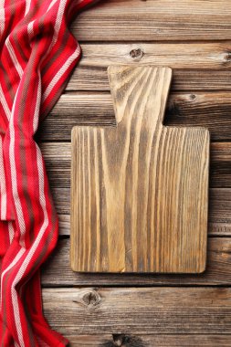 kesme tahtası ve peçete