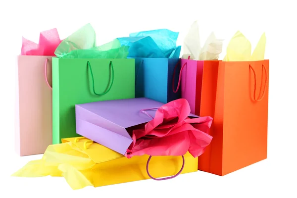 Colorful shopping bags — Stock Photo, Image