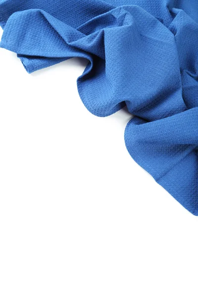 Serviette bleue gros plan — Photo