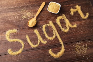 ahşap zemin üzerinde kahverengi şeker