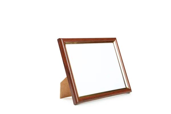 Bruin houten frame — Stockfoto