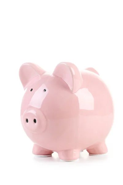 Banco Piggy rosa — Fotografia de Stock