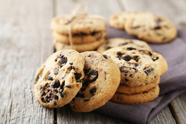 Galletas con chips de chocolate —  Fotos de Stock