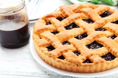 lezzetli ev yapımı pasta