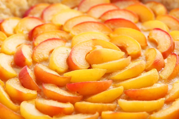 Apricot pie background — Stock Photo, Image