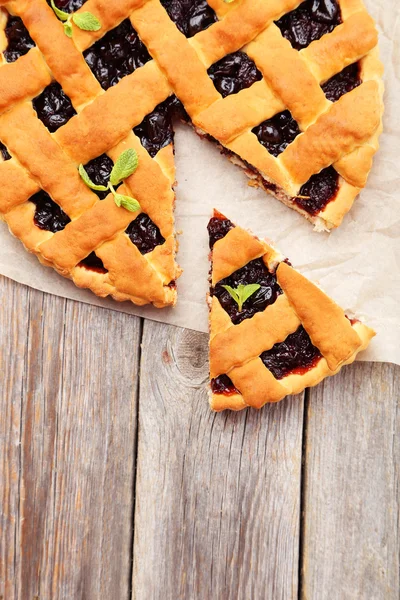 Torta caseira saborosa — Fotografia de Stock