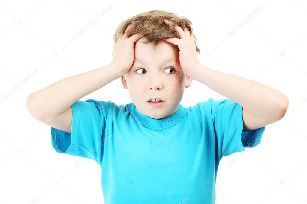 Little boy shocked Stock Photo by ©5seconds 76952111