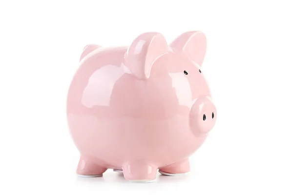 Banco Piggy rosa — Fotografia de Stock