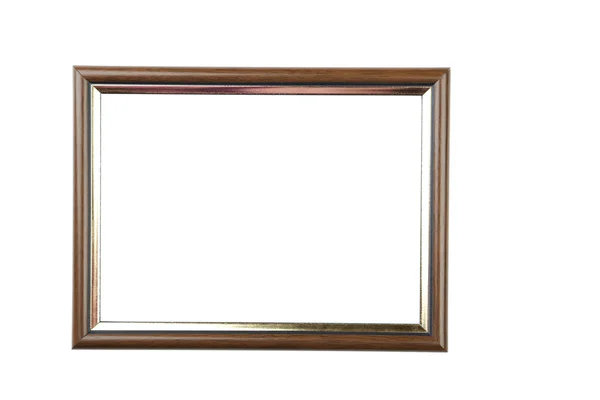 Brown wooden frame — Stock Photo, Image