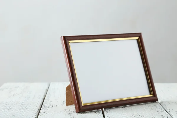 Brown wooden frame — Stock Photo, Image