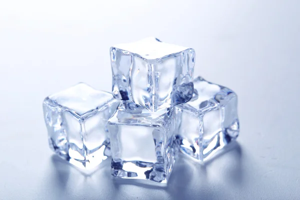 Cubos de hielo de cerca — Foto de Stock