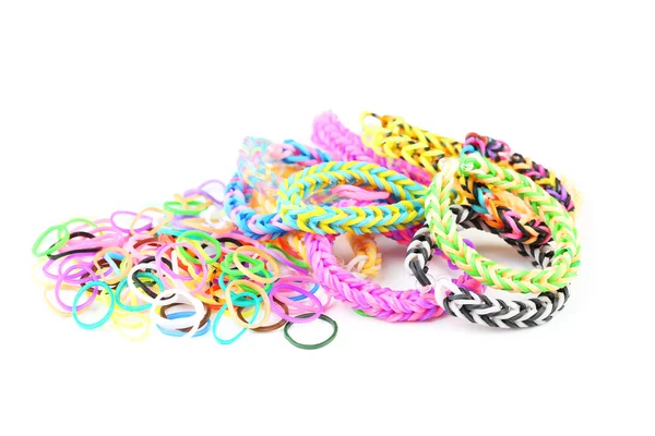 Colorful rubber band bracelets Stock Photo by ©5seconds 78396464