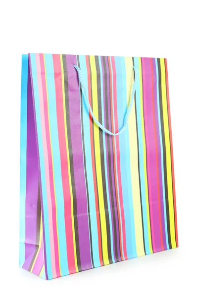 Bolso de compras de papel colorido —  Fotos de Stock