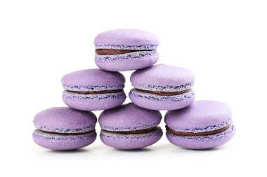 Lezzetli mor macaroons