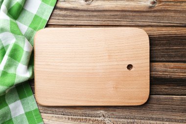 kesme tahtası ve peçete