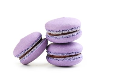 Lezzetli mor macaroons