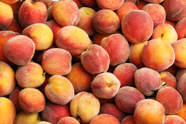 Зрізати персиковий фруктовий фон — стокове фото