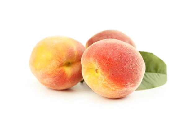 Frische Pfirsiche Früchte — Stockfoto