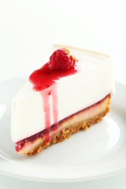 Taze ahududu cheesecake