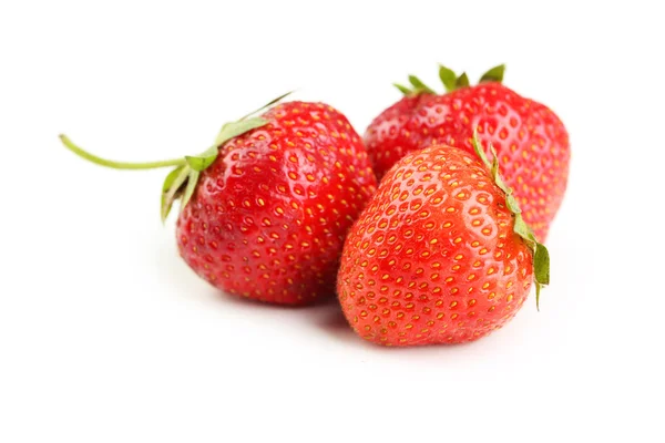 Frische reife Erdbeeren — Stockfoto