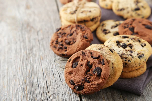 Galletas con chips de chocolate —  Fotos de Stock