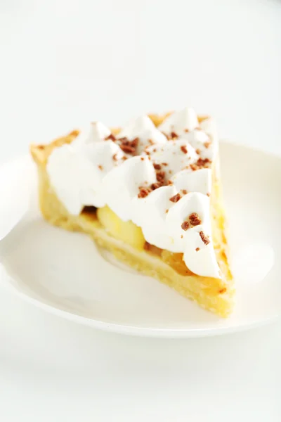 Tarta de manzana con merengue —  Fotos de Stock