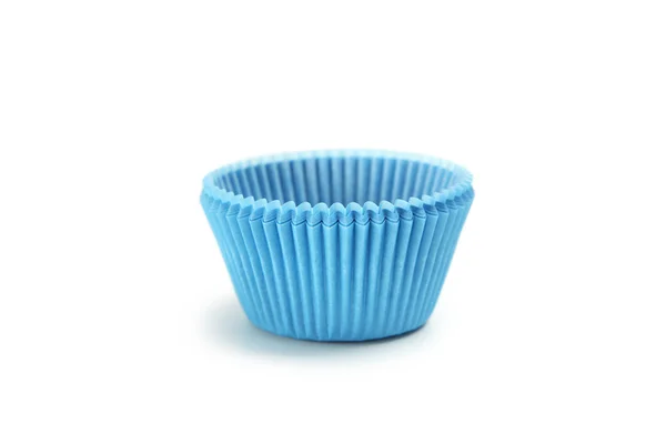 Cupcake blu vuoto casi Foto Stock Royalty Free