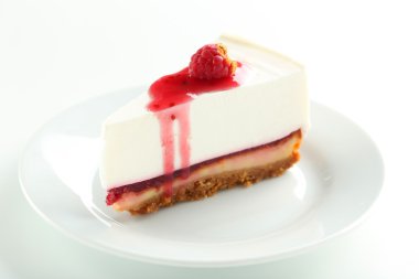 Taze ahududu cheesecake