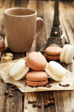 lezzetli Fransızca macaroons