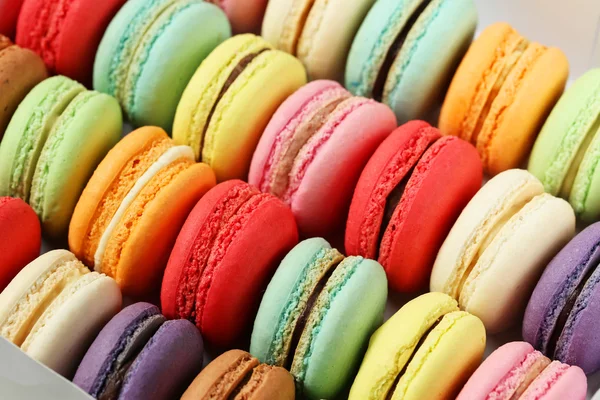 French colorful macaroons — Stock Photo, Image