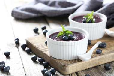 Lezzetli blueberry Mus