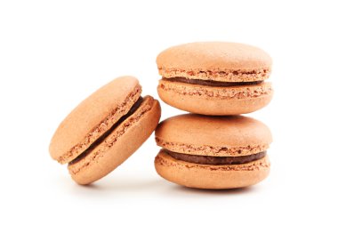 Lezzetli kahve macarons