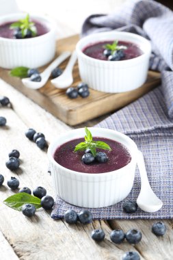 Lezzetli blueberry Mus