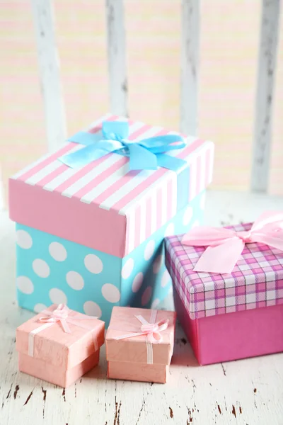 Belle scatole regalo — Foto Stock