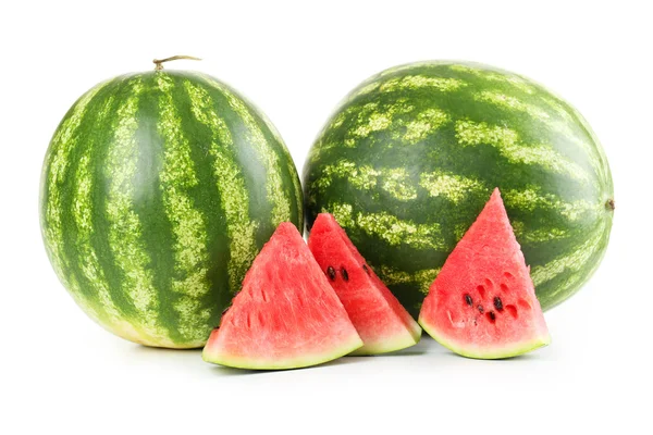 Mogna skivade vattenmelon — Stockfoto