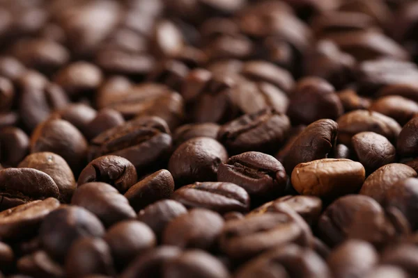 Grãos de café fundo — Fotografia de Stock