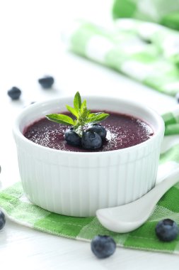 Lezzetli blueberry Mus