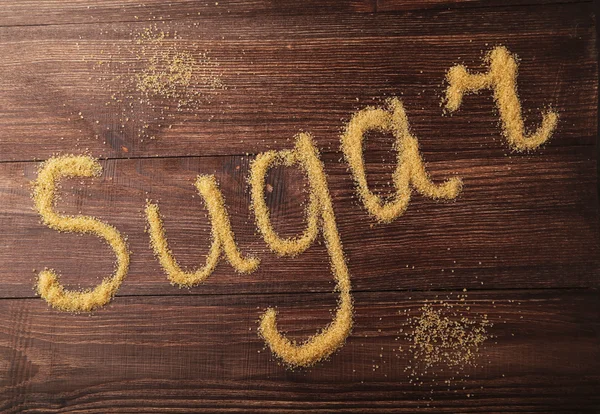 Brown sugar background — Stock Photo, Image