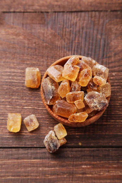 Barna karamellizált cukor — Stock Fotó