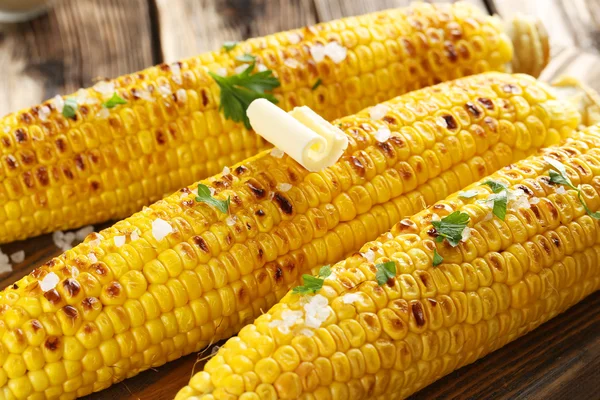 Fresh tasty grilled corn — Stock Photo, Image